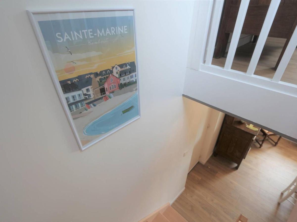 Combrit Sainte-Marine: T2 Duplex Renove Avec Jardin Prive Et Vue Sur Port - Fr-1-481-91 Apartment Exterior photo